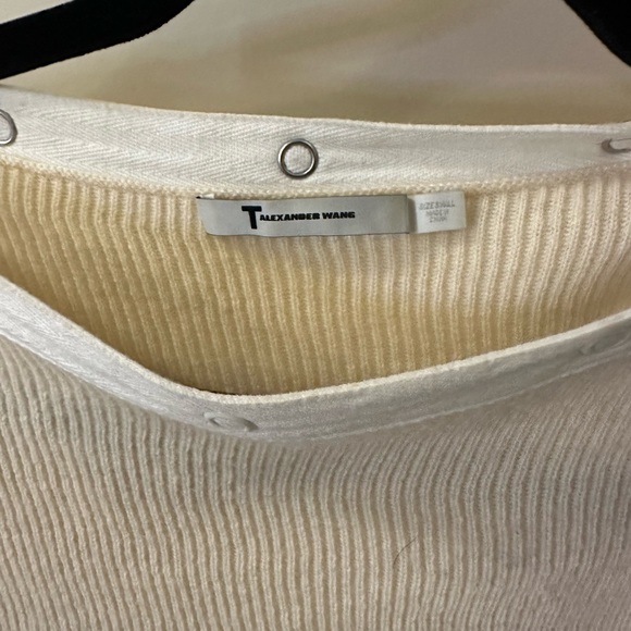 T by Alexander Wang Cropped Sweater - Picture 5 of 5